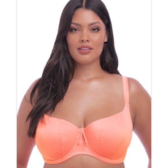 Elomi Amazonia Underwire Sweetheart Bikini Swim Top - Picture 1 of 3